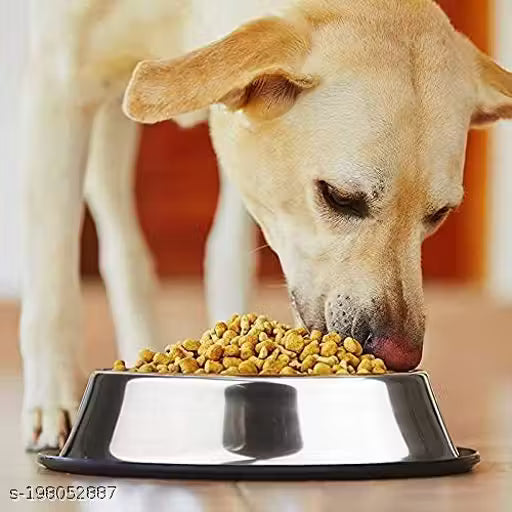 AUNOVA Combo Dog/Pet Bowl 750ml - Non-Skid Food Water Feeding Bowl for Dogs & Cats