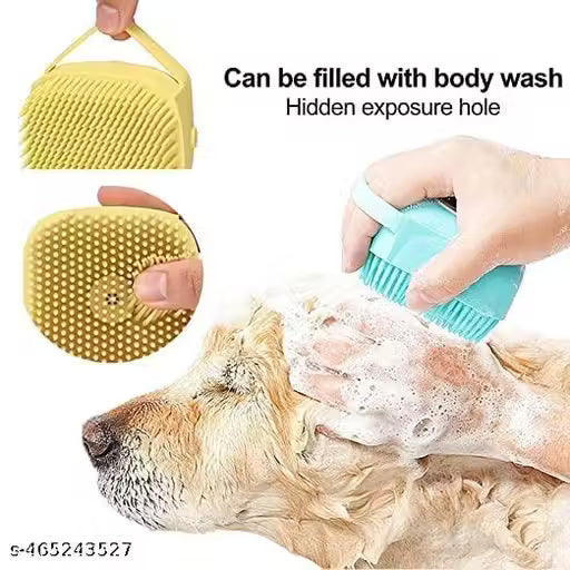 PET FUN - Dog Hair Remover Comb, Flea Comb, Shampoo Brush, Nail Clippers (MULTICOLOR)